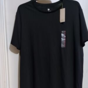 All in Motion Black Crew Neck Short Sleeve Tee XXL NWT